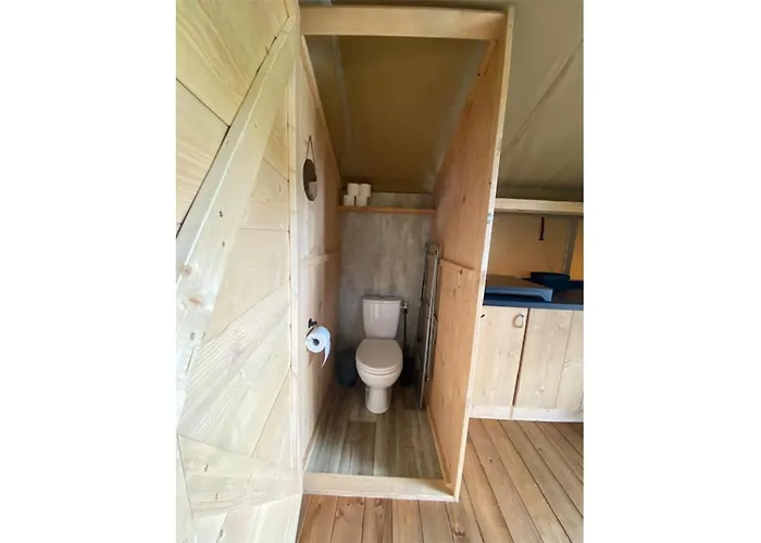 Minicamping De Lindenhoeve - Safaritent Geitje シャレー Nistelrode